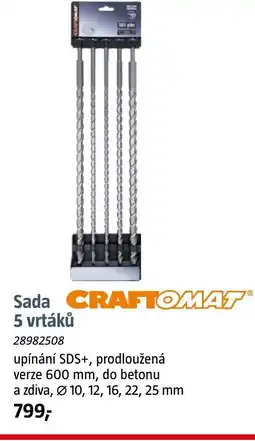 Bauhaus Sada 5 vrtáků nabídka
