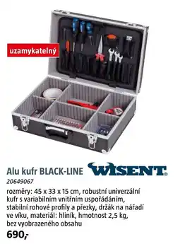 Bauhaus Alu kufr Black-line nabídka