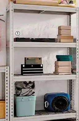 Bauhaus Kovový regál nabídka