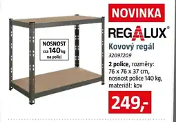 Bauhaus Kovový regál nabídka