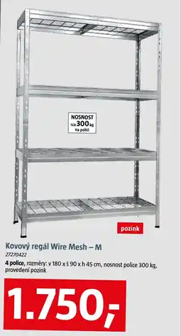 Bauhaus Kovový regál Wire Mesh - M nabídka