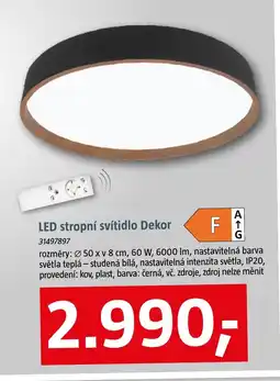 Bauhaus LED stropní svítidlo Dekor nabídka