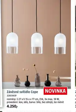 Bauhaus Závěsné svítidlo Cope nabídka