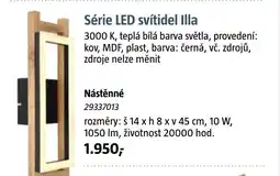 Bauhaus Série LED svítidel Illa nabídka