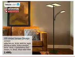 Bauhaus LED stojací lampa Chicago nabídka