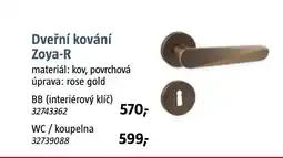Bauhaus Dveřní kování Zoya-R nabídka