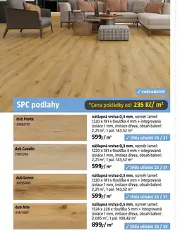 Bauhaus SPC podlahy nabídka