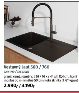 Bauhaus Vestavný Laut 560/ 760 nabídka