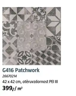 Bauhaus G416 Patchwork nabídka