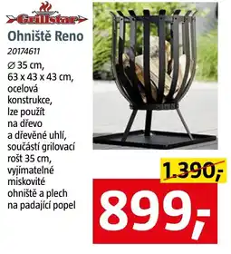 Bauhaus Ohniště Reno nabídka