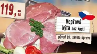 Maso Třebovle Vepřová kýta bez kosti nabídka