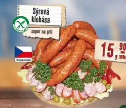Maso Třebovle Sýrová klobása nabídka