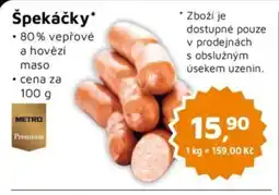 Můjobchod Špekáčky nabídka