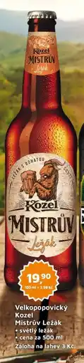 Můjobchod Velkopopovický Kozel Mistrův Ležák nabídka
