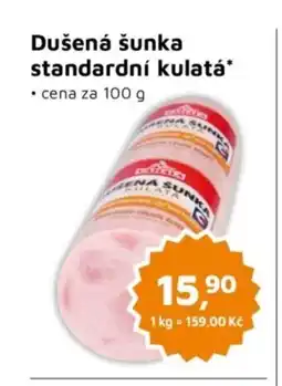 Můjobchod Dušená šunka standardní kulatá nabídka