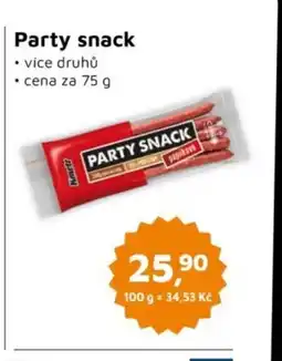 Můjobchod Party snack nabídka
