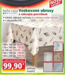 Norma bella casa Voskované ubrusy nabídka