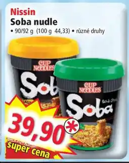 Norma Nissin Soba nudle nabídka