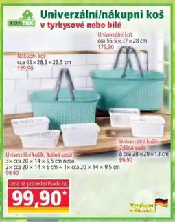 Norma Univerzální koš, 3dílná sada nabídka
