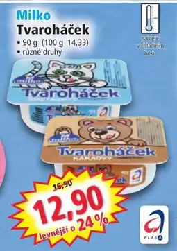 Norma Milko Tvaroháček nabídka
