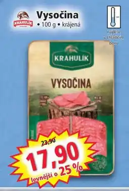 Norma Vysočina nabídka