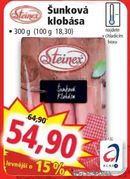 Norma Šunková klobása nabídka