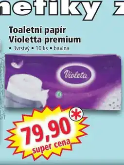 Norma Toaletní papír Violetta premium nabídka