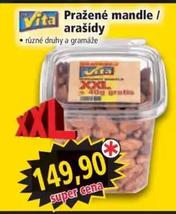 Norma Pražené mandle / arašídy nabídka