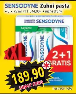 Norma Sensodyne zubní pasta nabídka
