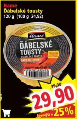 Norma Hamé Ďábelské tousty nabídka