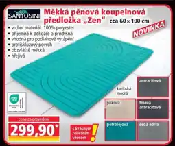 Norma Měkká pěnová koupelnová předložka „Zen“ nabídka