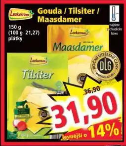 Norma Gouda / Tilsiter / Maasdamer nabídka