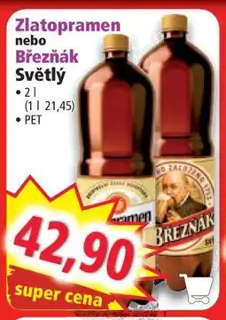 Norma Zlatopramen nebo Březňák Světlý nabídka
