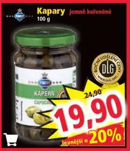 Norma Kapary jemně kořeněné nabídka