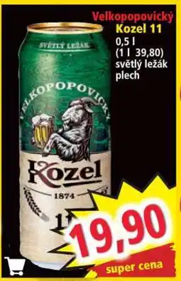 Norma Velkopopovický Kozel 11 nabídka