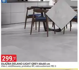 Baumax Dlažba delano light grey nabídka