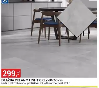 Baumax Dlažba delano light grey nabídka