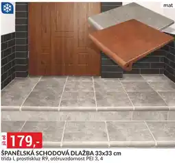Baumax Španělská schodová dlažba nabídka