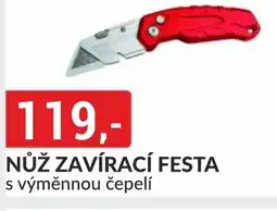 Baumax Nůž zavírací festa nabídka