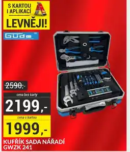 Baumax Kufřík sada nářadí gwzk 241 nabídka