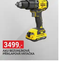 Baumax STANLEY Aku bezuhlíková příklapová vrtačka nabídka