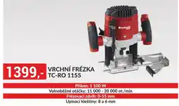 Baumax EINHELL Vrchní frézka TC-RO1155 nabídka