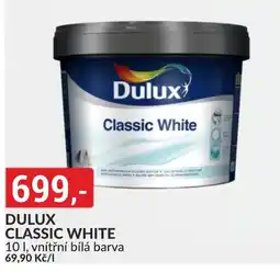 Baumax Dulux classic white nabídka