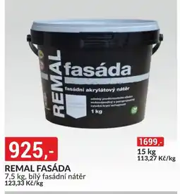 Baumax Remal fasáda nabídka