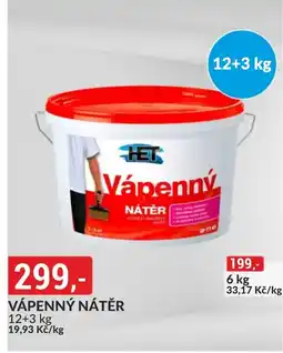 Baumax Vápenný nátěr nabídka