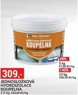 Baumax Jednosložková hydroizolace koupelna nabídka