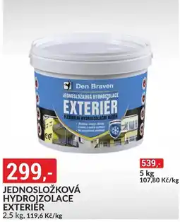 Baumax Jednosložková hydroizolace exteriér nabídka