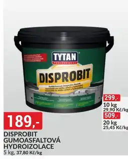 Baumax Disprobit gumoasfaltová hydroizolace nabídka