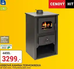 Baumax Krbová kamna termokreka nabídka
