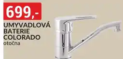 Baumax Umyvadlová baterie colorado otočna nabídka